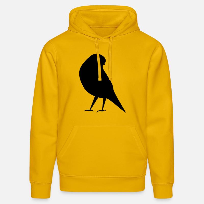 Vogel 3 - Stanley/Stella Unisex Bio-Hoodie DRUMMER  - Spektralgelb