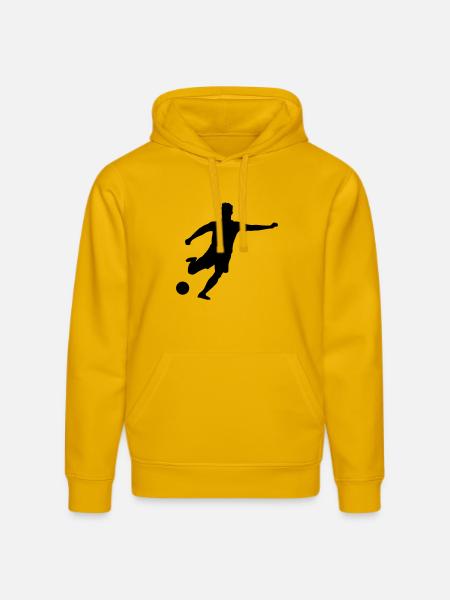 fussballer__f1 - Stanley/Stella DRUMMER Unisex Organic Hoodie - spectra yellow