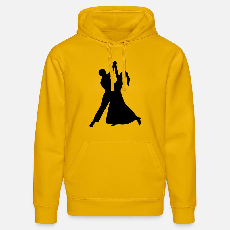 Danser - Sweat à capuche bio DRUMMER Stanley/Stella Unisexe - jaune spectre