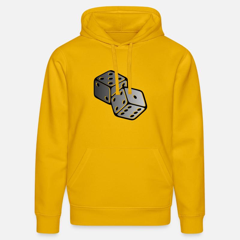 Cube - Sweat à capuche bio DRUMMER Stanley/Stella Unisexe - jaune spectre