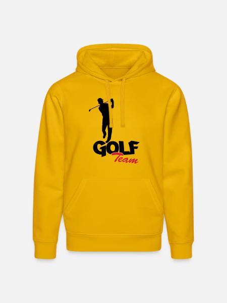 golfer_team2 - Stanley/Stella Unisex Bio-Hoodie DRUMMER  - Spektralgelb