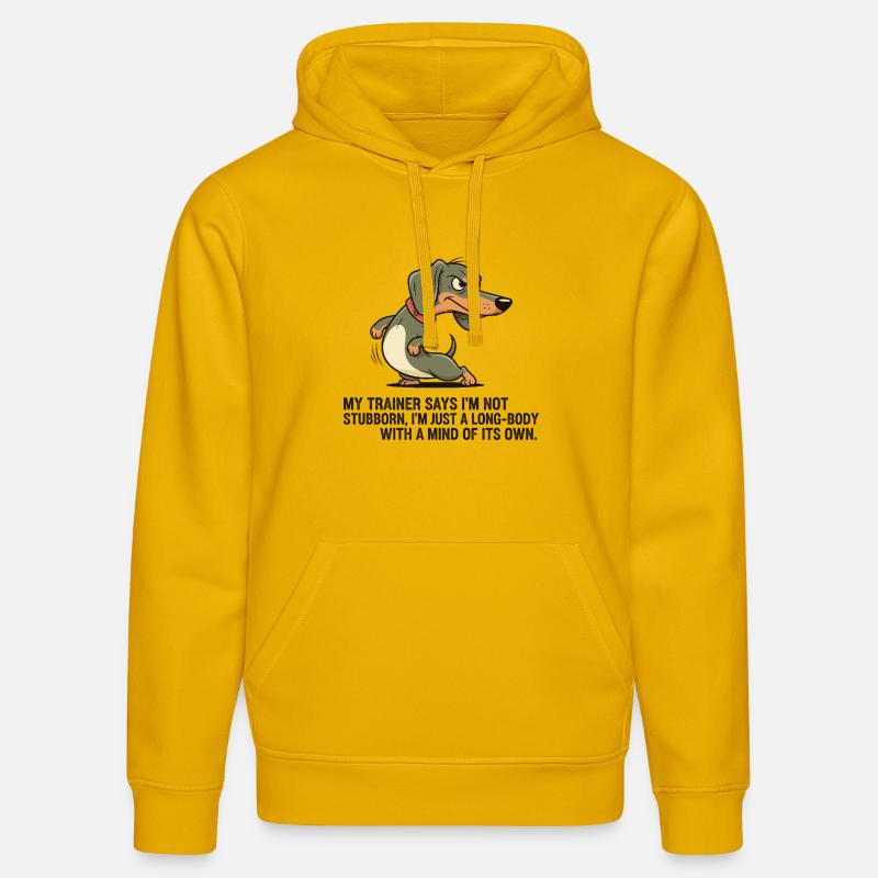 Langkörper mit eigenem Kopf - Stanley/Stella Unisex Bio-Hoodie DRUMMER  - Spektralgelb