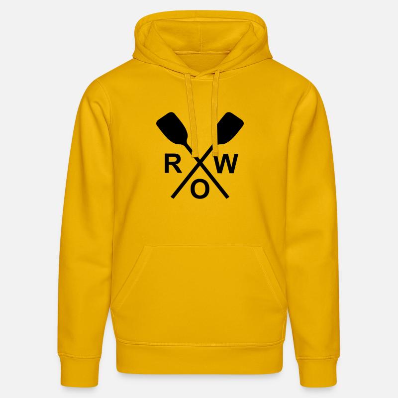 Ramer - Sweat à capuche bio DRUMMER Stanley/Stella Unisexe - jaune spectre