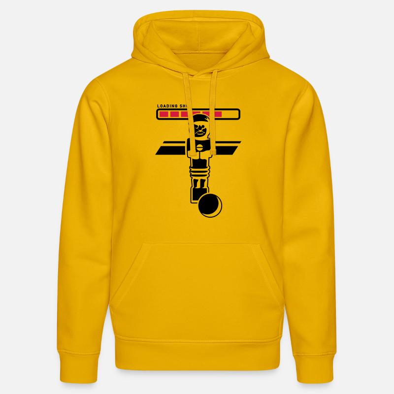 loading shot - Stanley/Stella Unisex Bio-Hoodie DRUMMER  - Spektralgelb
