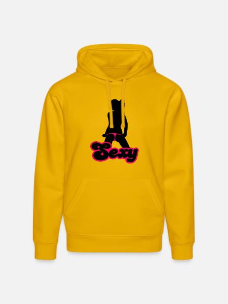 Sexy - Stanley/Stella Unisex Bio-Hoodie DRUMMER - Spektralgelb