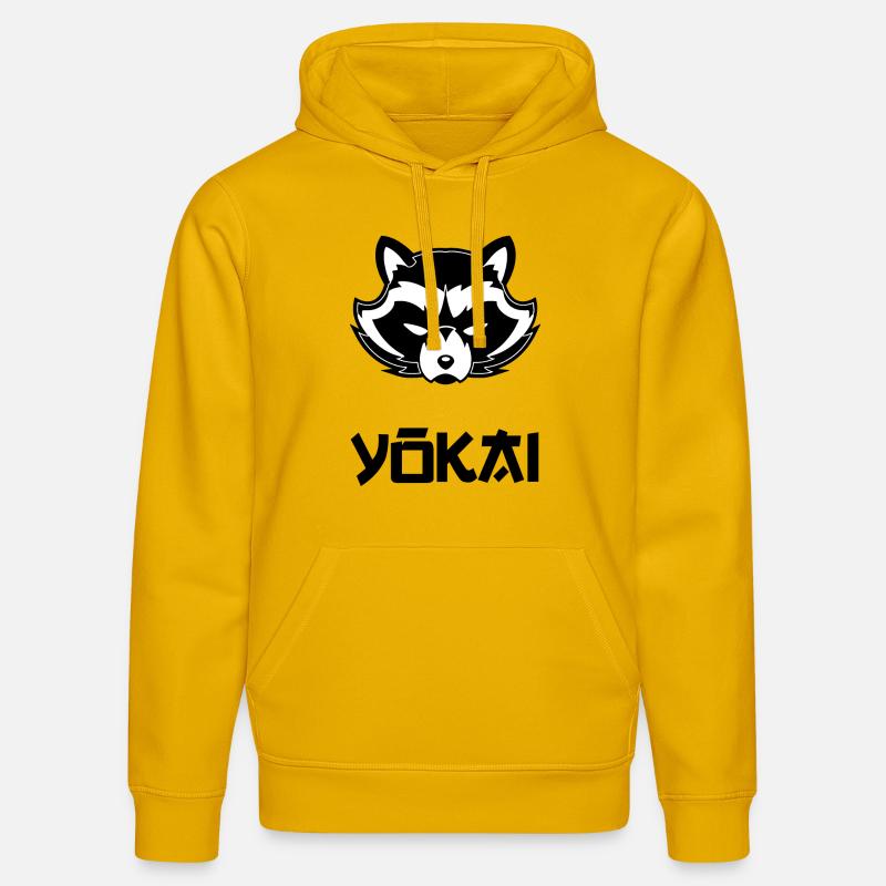 Yokai Blak - Stanley/Stella Unisex Bio-Hoodie DRUMMER - Spektralgelb