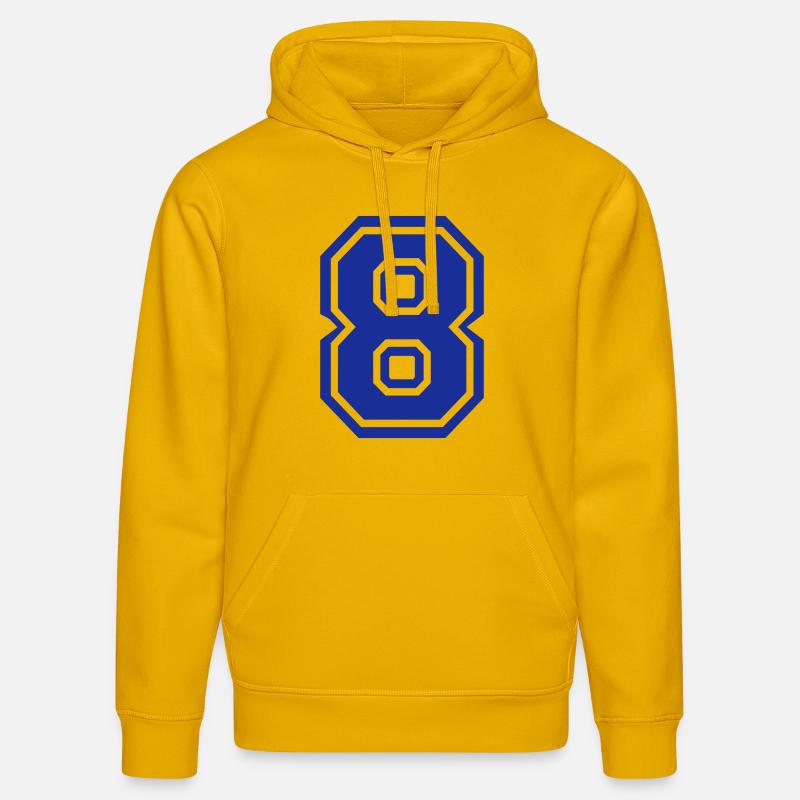 8 - Sweat à capuche bio DRUMMER Stanley/Stella Unisexe - jaune spectre