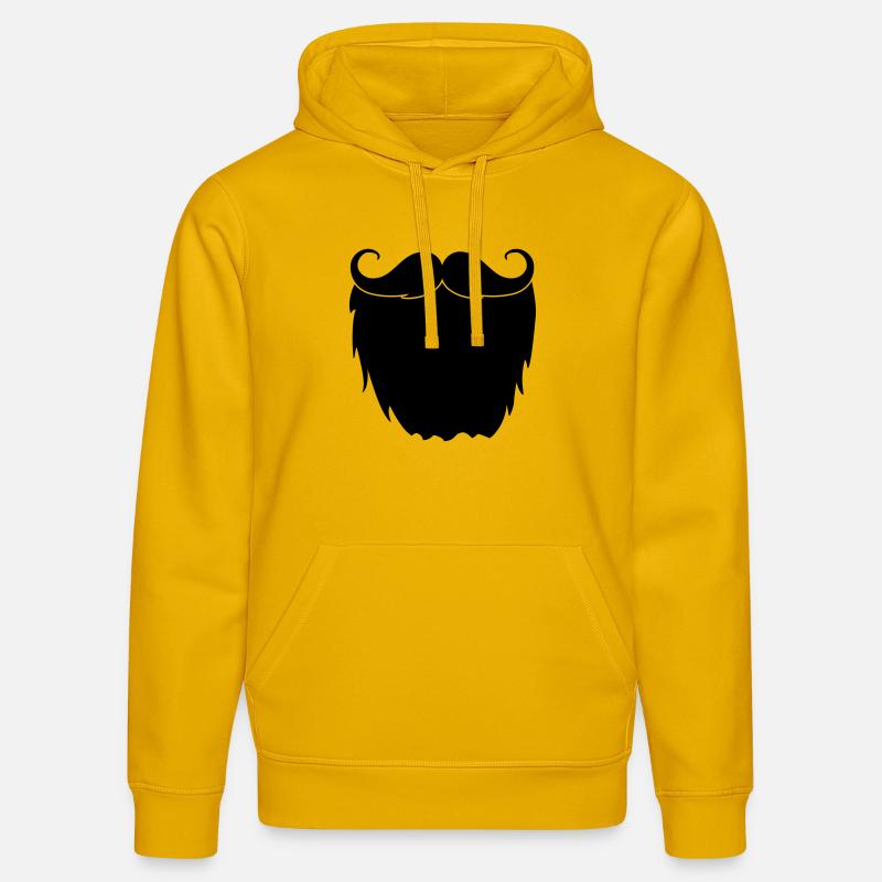 vollbart - Stanley/Stella Unisex Bio-Hoodie DRUMMER  - Spektralgelb
