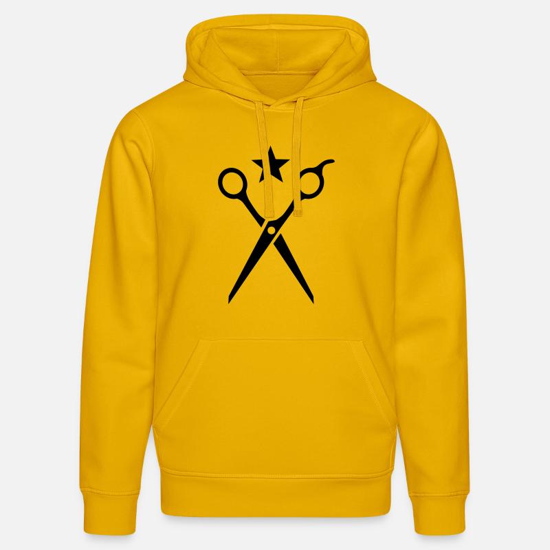 Ciseaux - Sweat à capuche bio DRUMMER Stanley/Stella Unisexe - jaune spectre