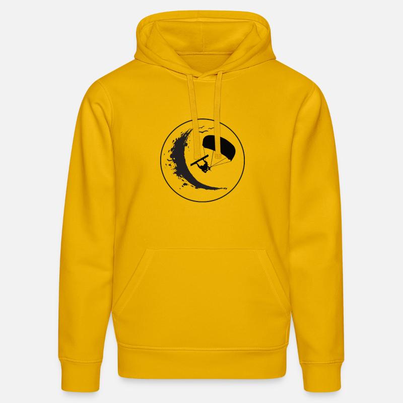 Wave Rider Eclipse - Sweat à capuche bio DRUMMER Stanley/Stella Unisexe - jaune spectre