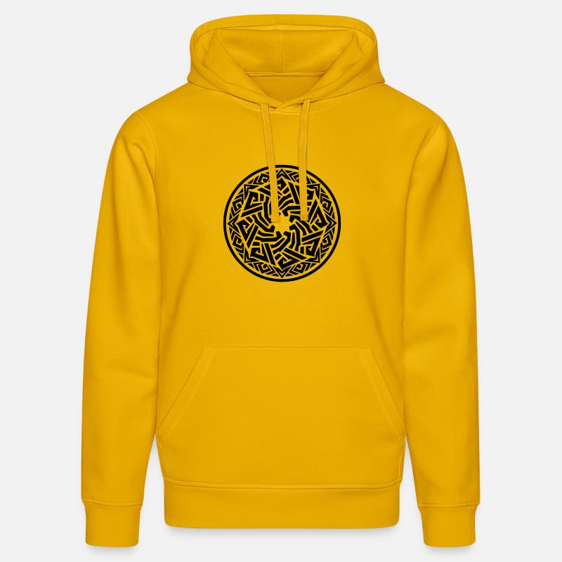 NoxstyllT4 - Sweat à capuche bio DRUMMER Stanley/Stella Unisexe - jaune spectre