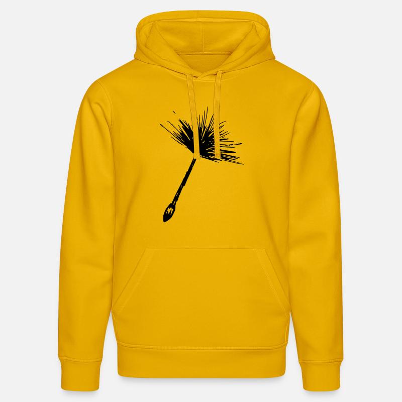 Dandelion - Sweat à capuche bio DRUMMER Stanley/Stella Unisexe - jaune spectre