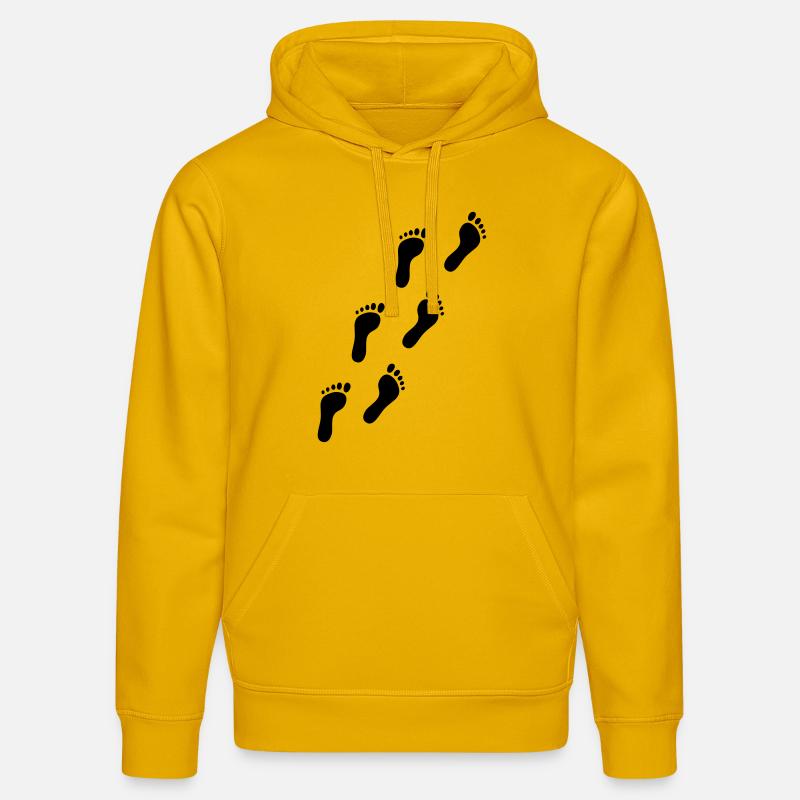 Pieds - Sweat à capuche bio DRUMMER Stanley/Stella Unisexe - jaune spectre