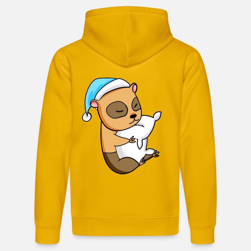 Cochon d’Inde Bébé - Sweat à capuche bio DRUMMER Stanley/Stella Unisexe - jaune spectre