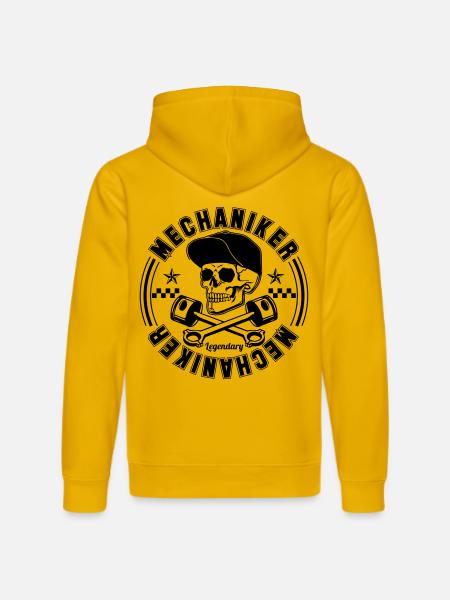 Legendary Mechaniker - Stanley/Stella Unisex Bio-Hoodie DRUMMER  - Spektralgelb