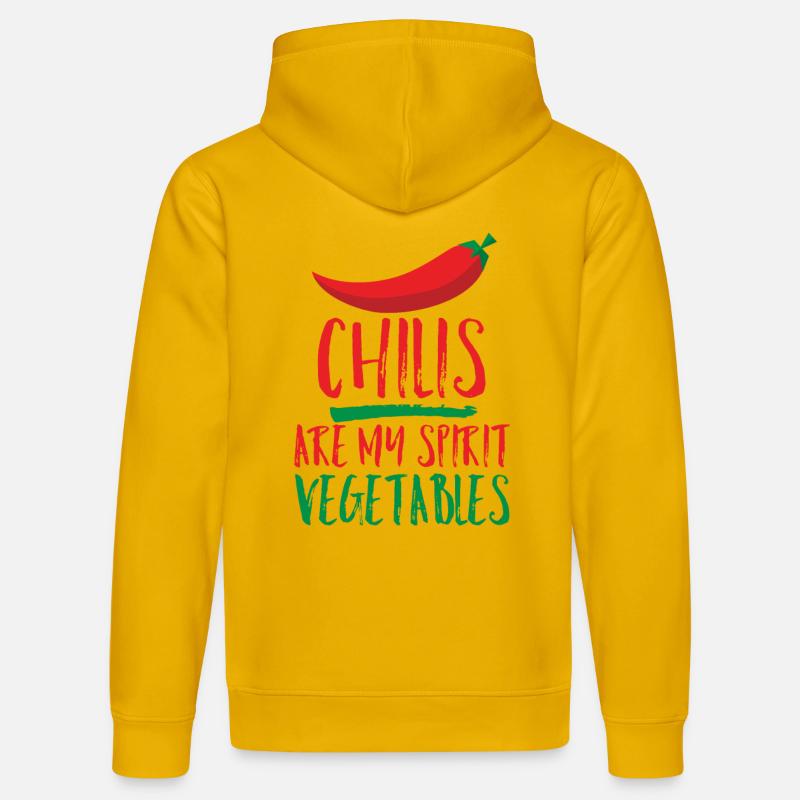 Chilli Spruch - Stanley/Stella Unisex Bio-Hoodie DRUMMER  - Spektralgelb