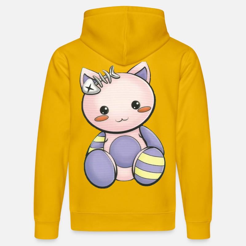 Mangas - Sweat à capuche bio DRUMMER Stanley/Stella Unisexe - jaune spectre