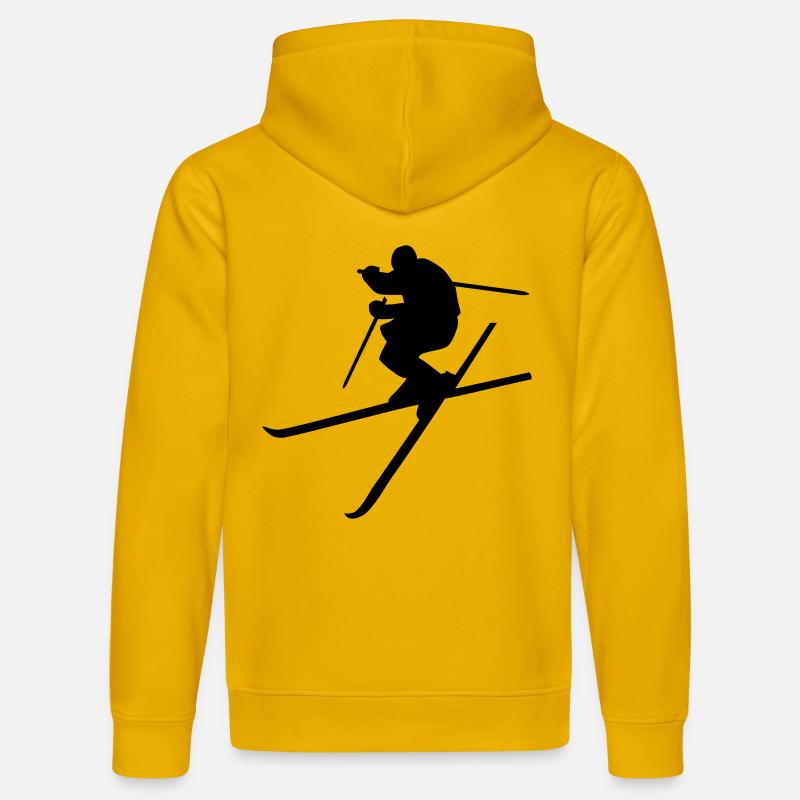 Ski - Stanley/Stella Unisex Bio-Hoodie DRUMMER  - Spektralgelb