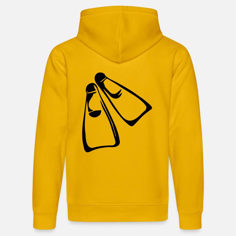 Plongée - Sweat à capuche bio DRUMMER Stanley/Stella Unisexe - jaune spectre