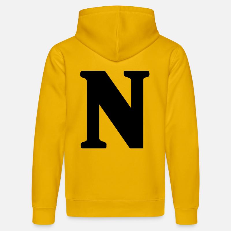 N - Sweat à capuche bio DRUMMER Stanley/Stella Unisexe - jaune spectre