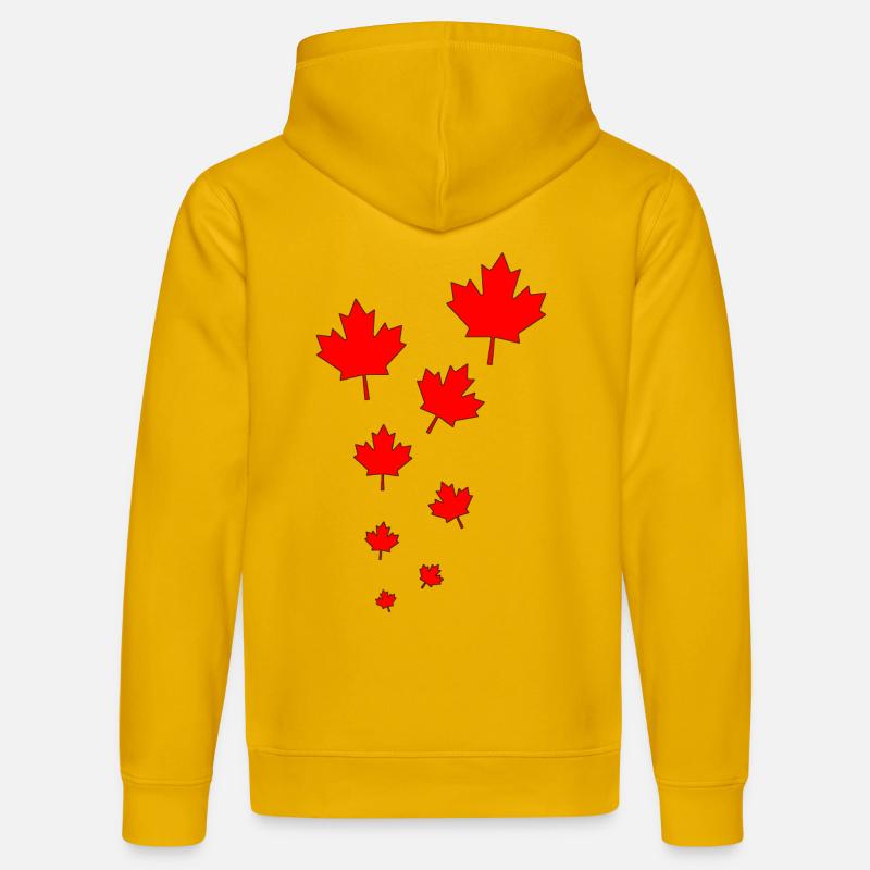 canada style - Sweat à capuche bio DRUMMER Stanley/Stella Unisexe - jaune spectre
