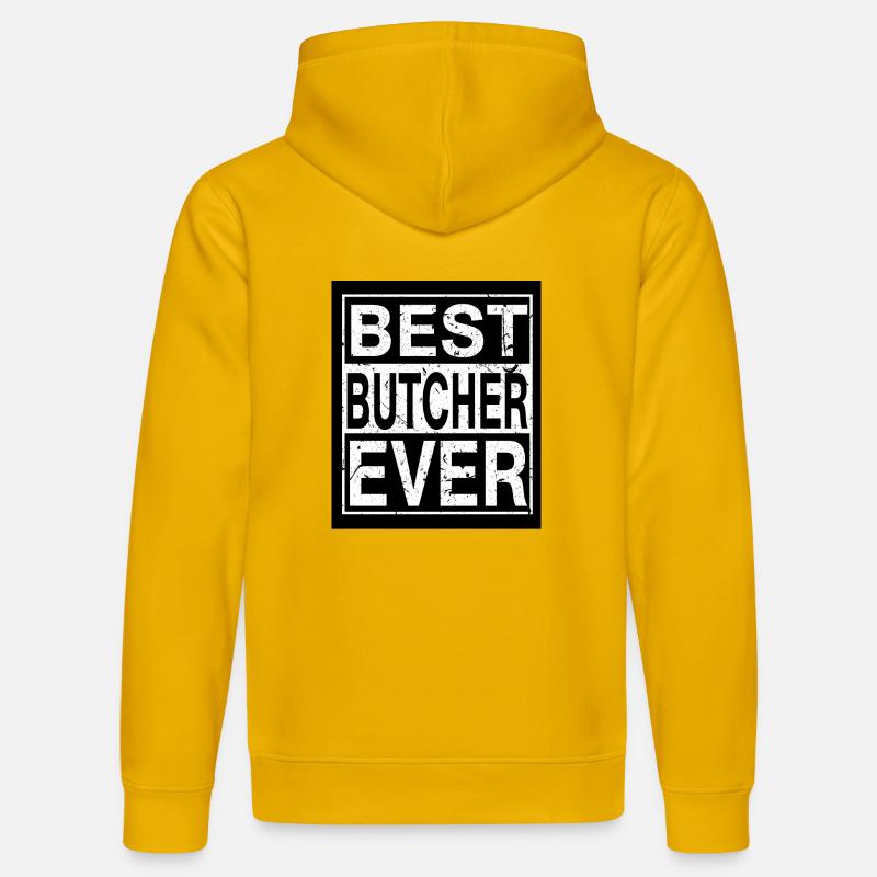 Metzger Bester Metzger - Stanley/Stella Unisex Bio-Hoodie DRUMMER - Spektralgelb