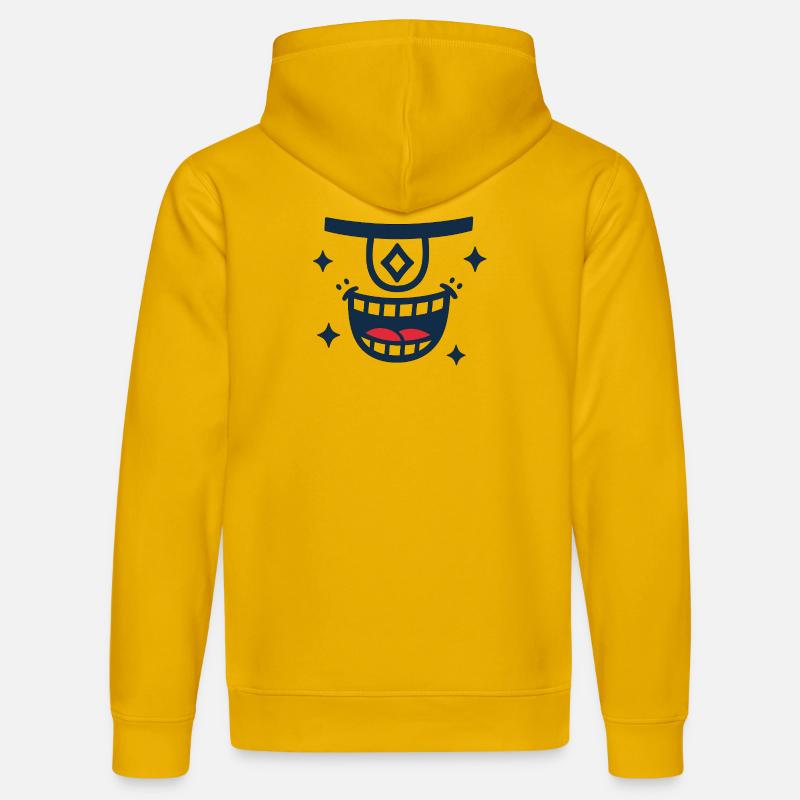 DEEPS DIAMONDS - Sweat à capuche bio DRUMMER Stanley/Stella Unisexe - jaune spectre