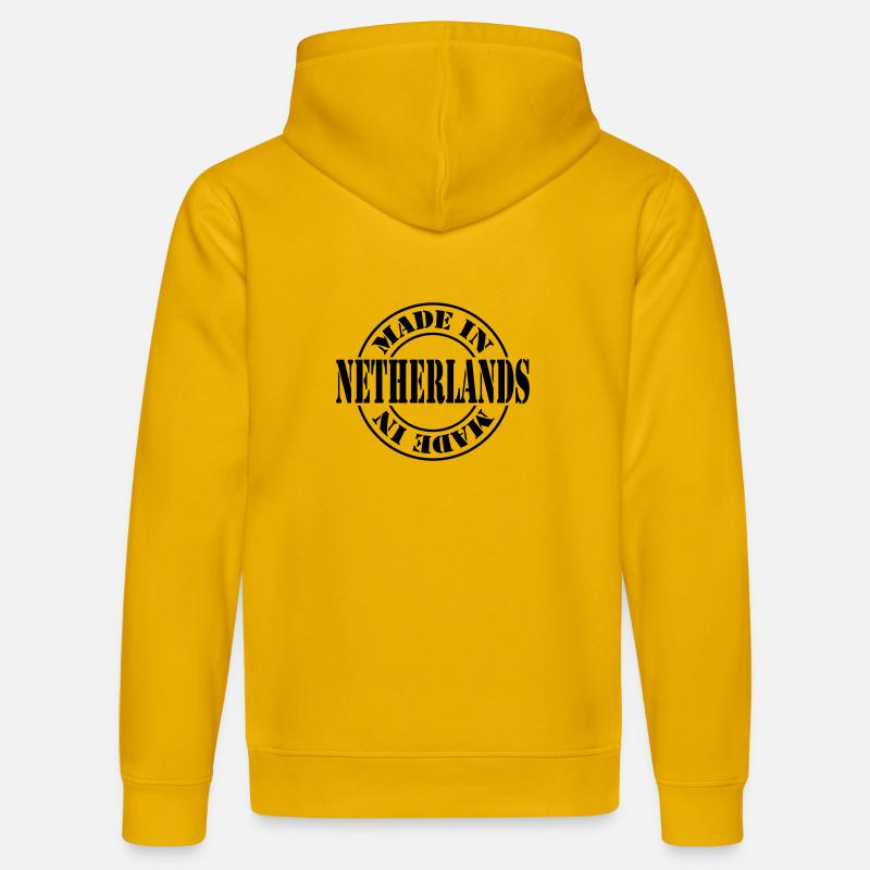 made in netherlands m1k2 - Sweat à capuche bio DRUMMER Stanley/Stella Unisexe - jaune spectre