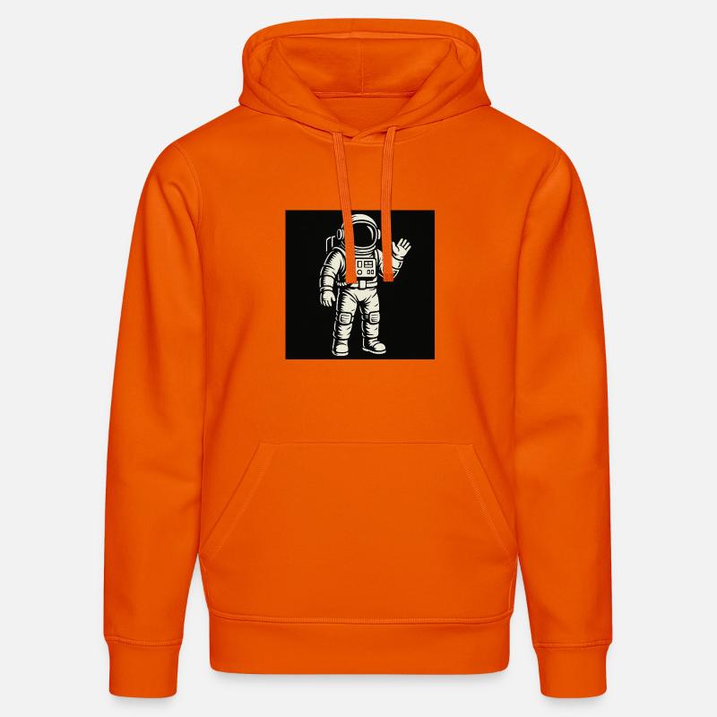 Copain de l’espace - Sweat à capuche bio DRUMMER Stanley/Stella Unisexe - orange profond