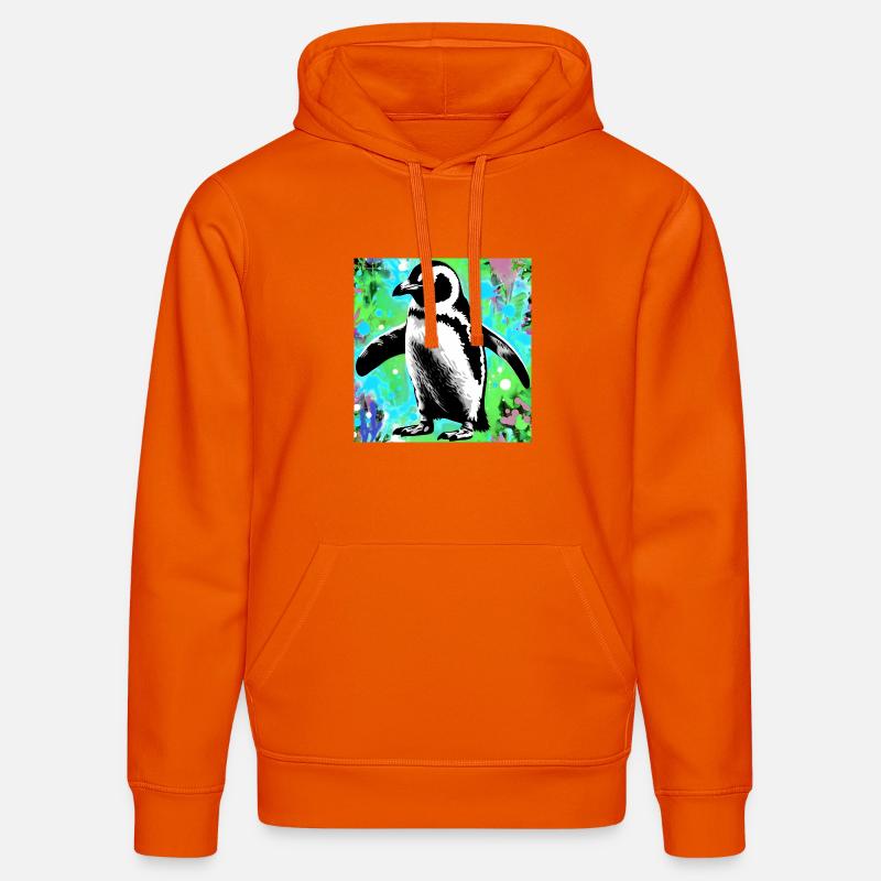 pingouin - Sweat à capuche bio DRUMMER Stanley/Stella Unisexe - orange profond