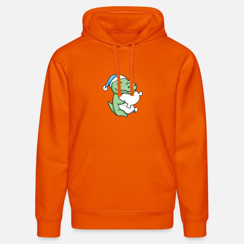 Bébé crocodile - Sweat à capuche bio DRUMMER Stanley/Stella Unisexe - orange profond