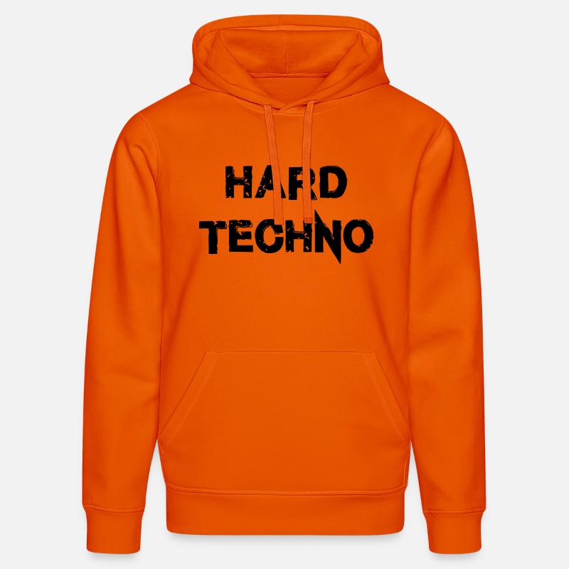 Techno dur - Sweat à capuche bio DRUMMER Stanley/Stella Unisexe - orange profond