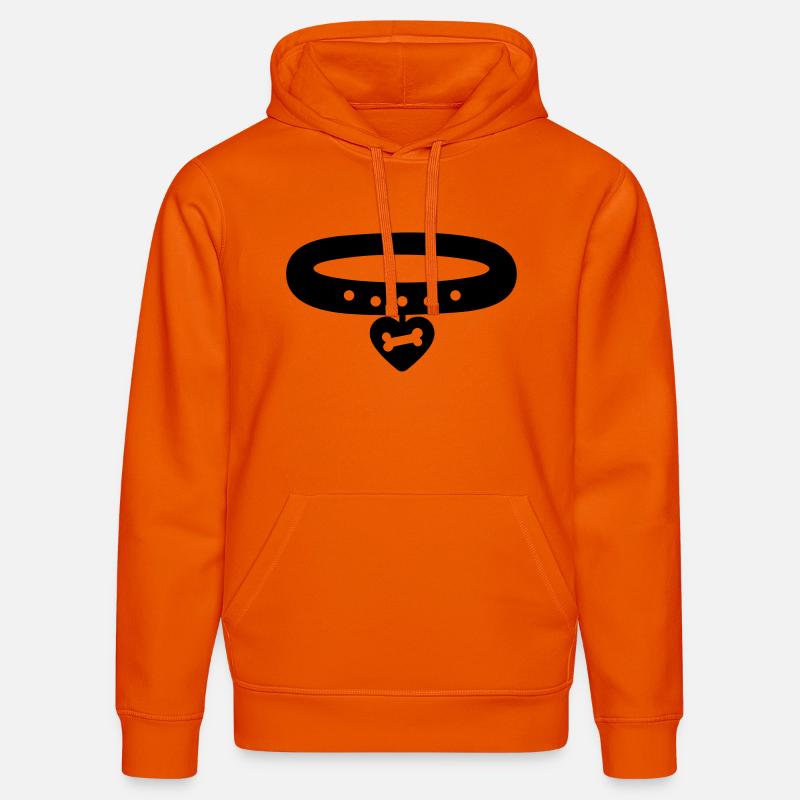collier - Sweat à capuche bio DRUMMER Stanley/Stella Unisexe - orange profond