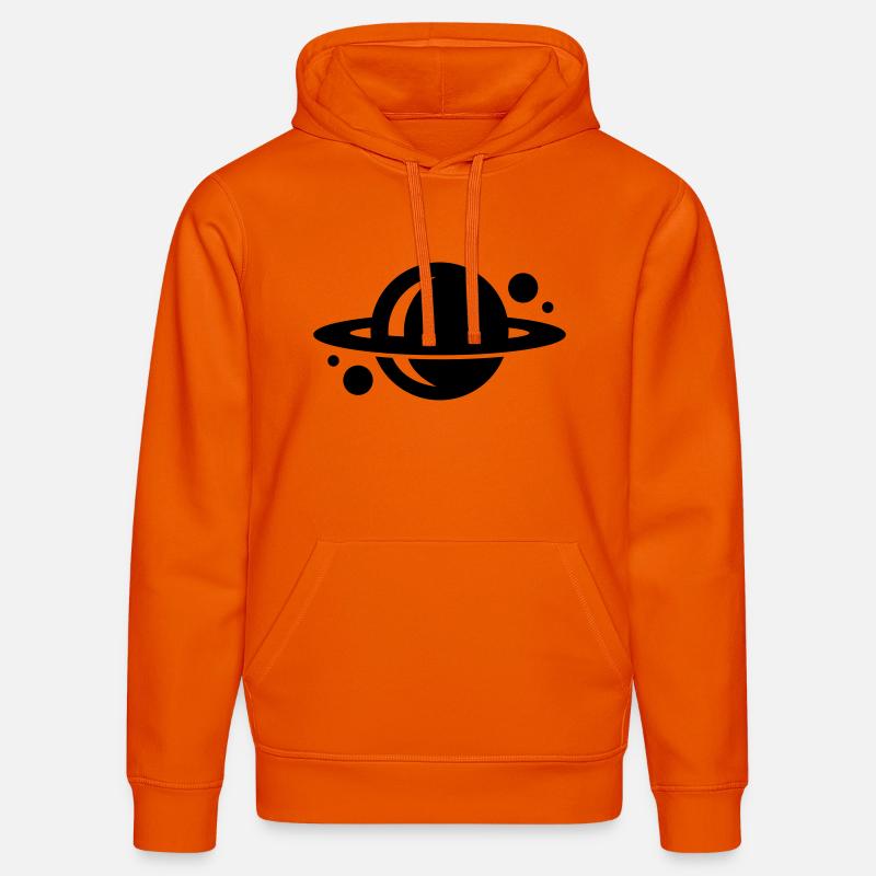 planète - Sweat à capuche bio DRUMMER Stanley/Stella Unisexe - orange profond