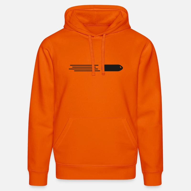 Speeding Bullet FR - Sweat à capuche bio DRUMMER Stanley/Stella Unisexe - orange profond