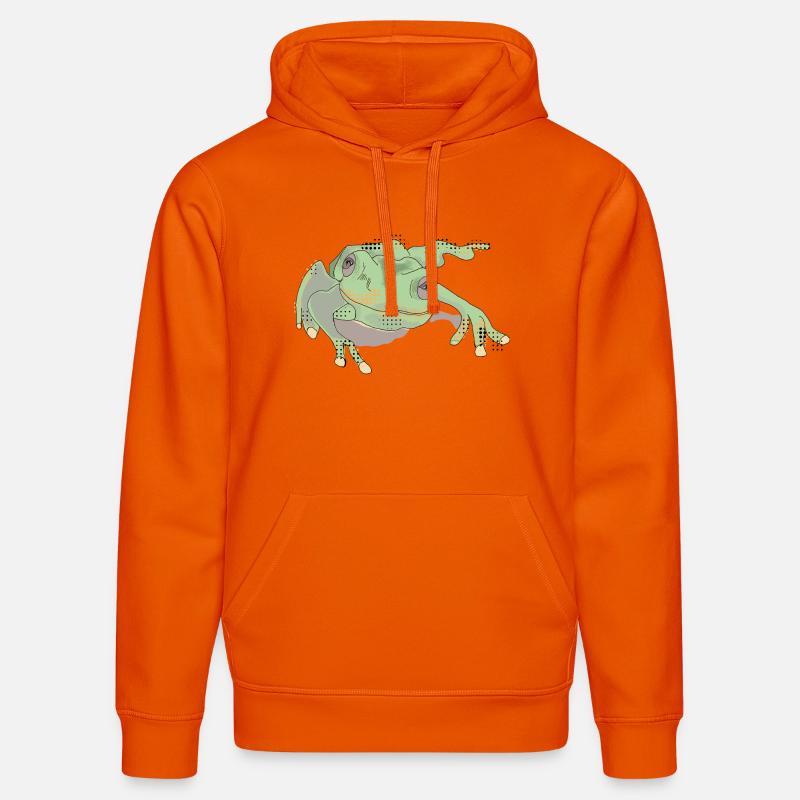 FROGGIE - Sweat à capuche bio DRUMMER Stanley/Stella Unisexe - orange profond