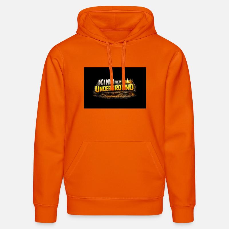 Roi - Sweat à capuche bio DRUMMER Stanley/Stella Unisexe - orange profond