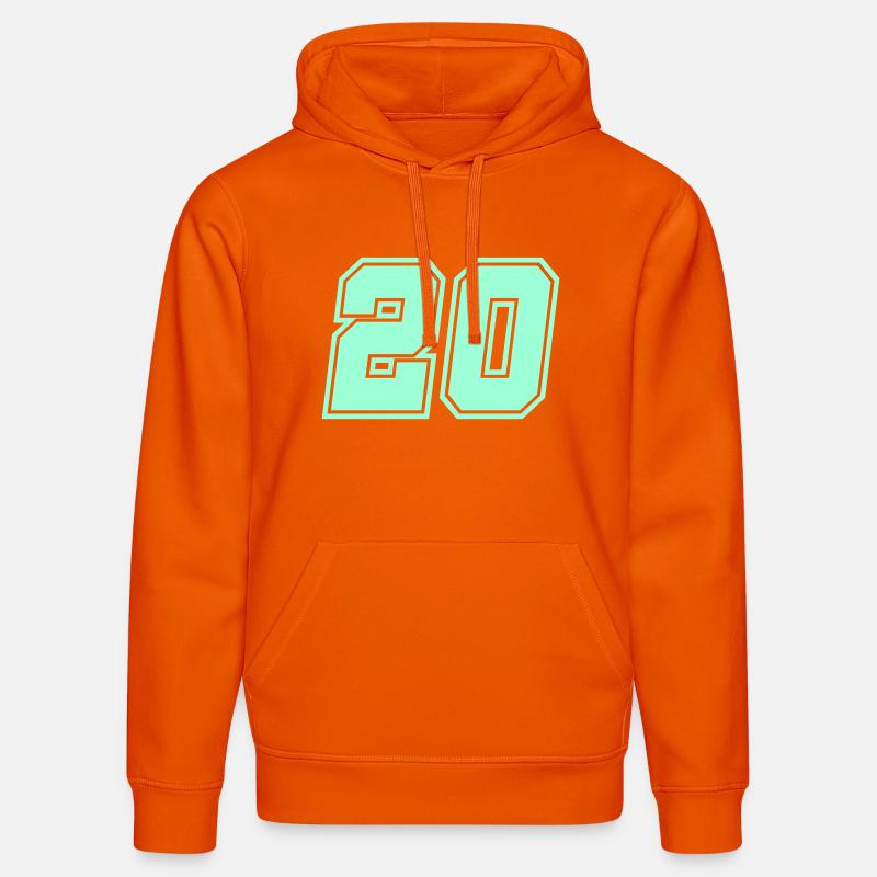 20- - Sweat à capuche bio DRUMMER Stanley/Stella Unisexe - orange profond
