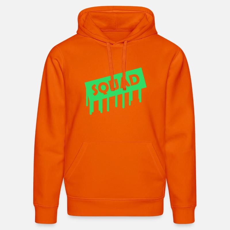 Effectif - Sweat à capuche bio DRUMMER Stanley/Stella Unisexe - orange profond