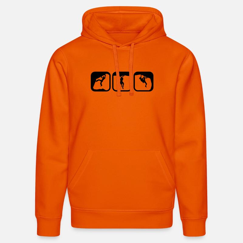 escalade-ensemble - Sweat à capuche bio DRUMMER Stanley/Stella Unisexe - orange profond