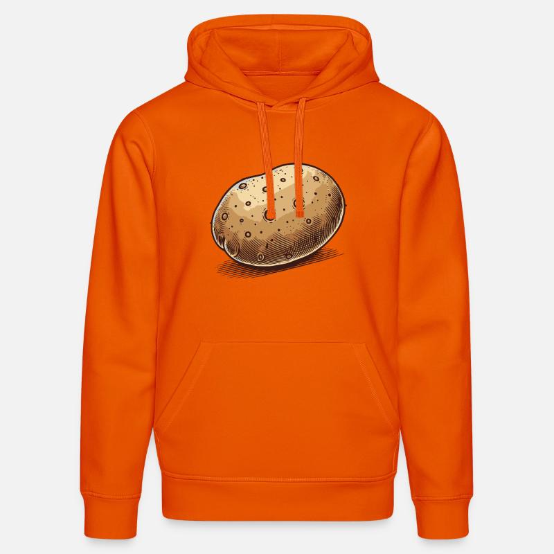 Pomme de terre - Sweat à capuche bio DRUMMER Stanley/Stella Unisexe - orange profond