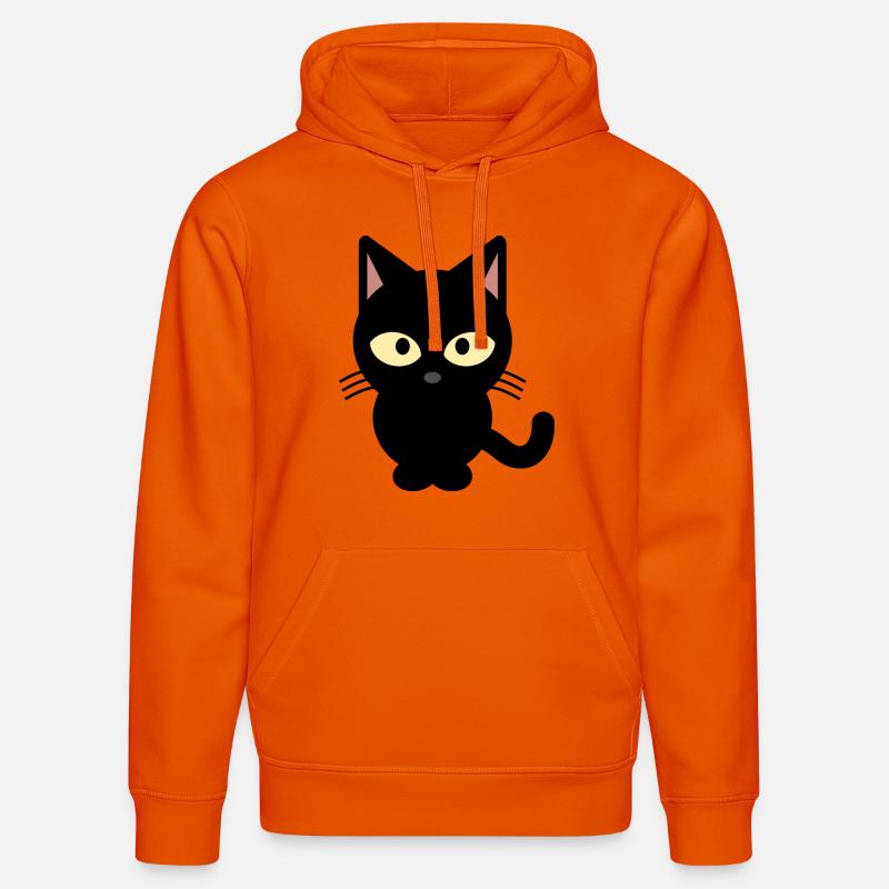 chat - Sweat à capuche bio DRUMMER Stanley/Stella Unisexe - orange profond