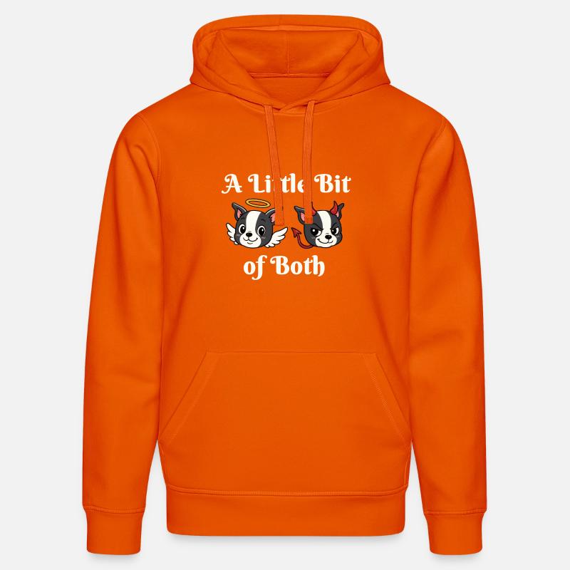 Ein bisschen von beidem - Stanley/Stella Unisex Bio-Hoodie DRUMMER  - Tieforange