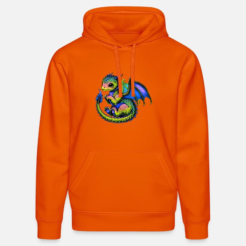 Dragon - Sweat à capuche bio DRUMMER Stanley/Stella Unisexe - orange profond