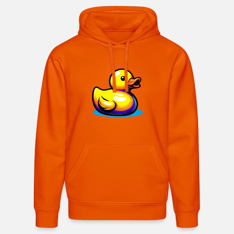Caneton Canard Canard Canard - Sweat à capuche bio DRUMMER Stanley/Stella Unisexe - orange profond