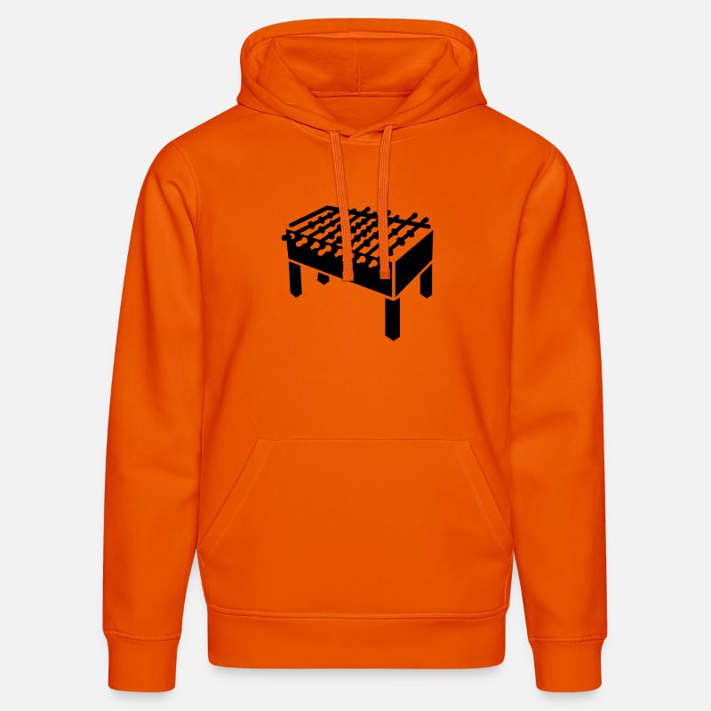 Kicker - line - Sweat à capuche bio DRUMMER Stanley/Stella Unisexe - orange profond