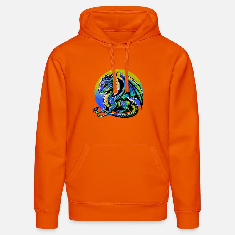 Dragon - Sweat à capuche bio DRUMMER Stanley/Stella Unisexe - orange profond