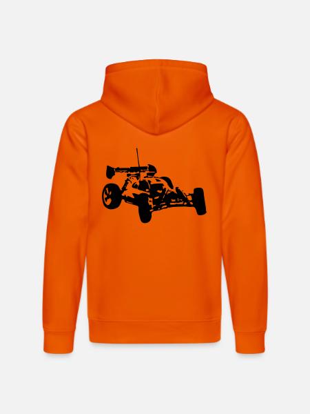 Buggy - Stanley/Stella Unisex Bio-Hoodie DRUMMER  - Tieforange