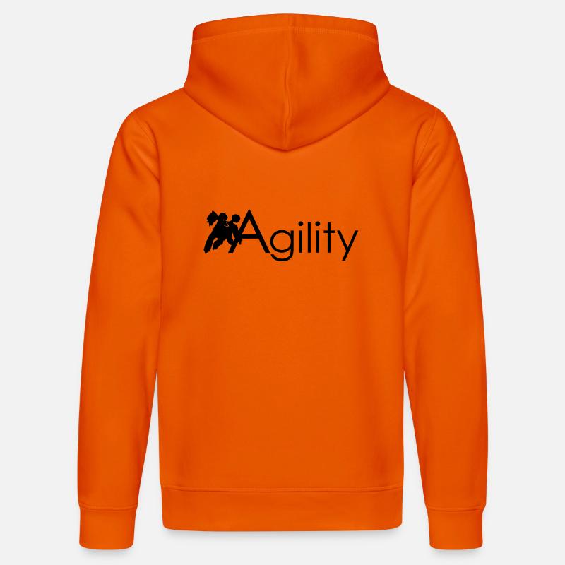 Agility - Sweat à capuche bio DRUMMER Stanley/Stella Unisexe - orange profond