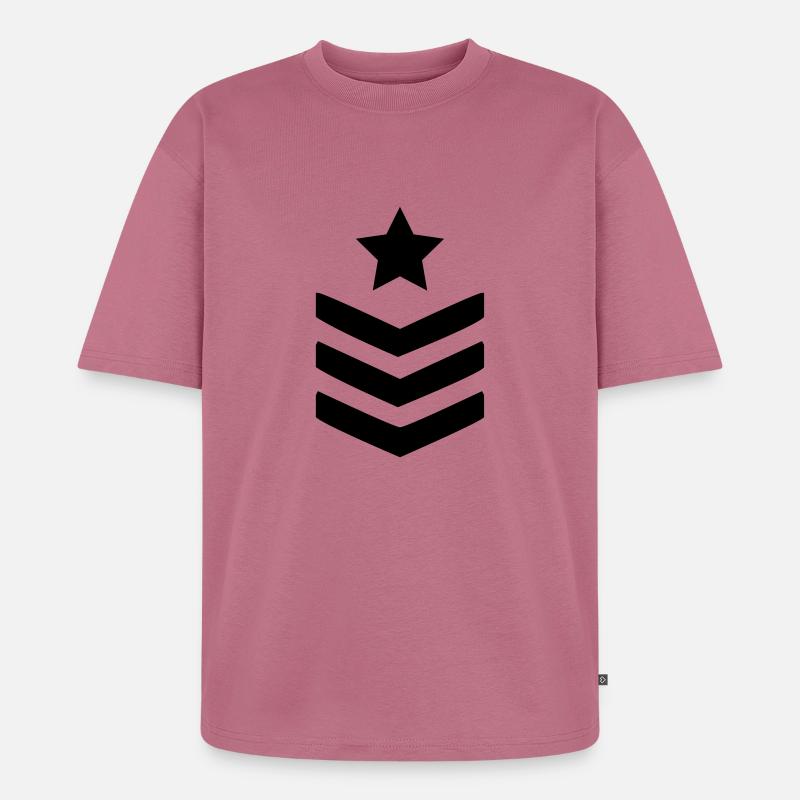 abzeichen - Unisex Premium Oversized Bio T-Shirt - Mauve